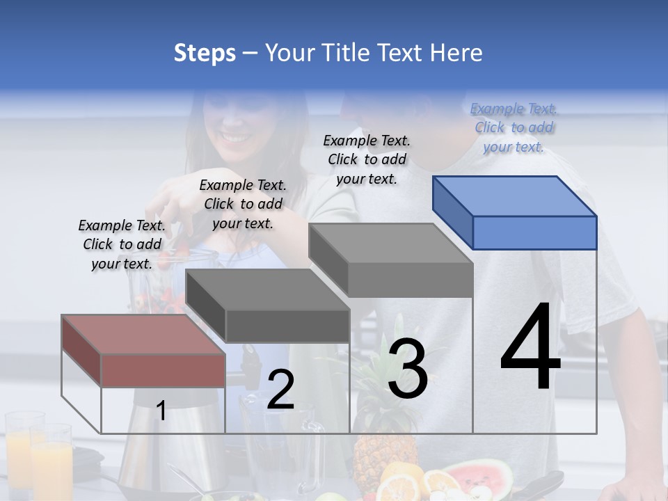 Kitchen Counter Cheerful PowerPoint Template
