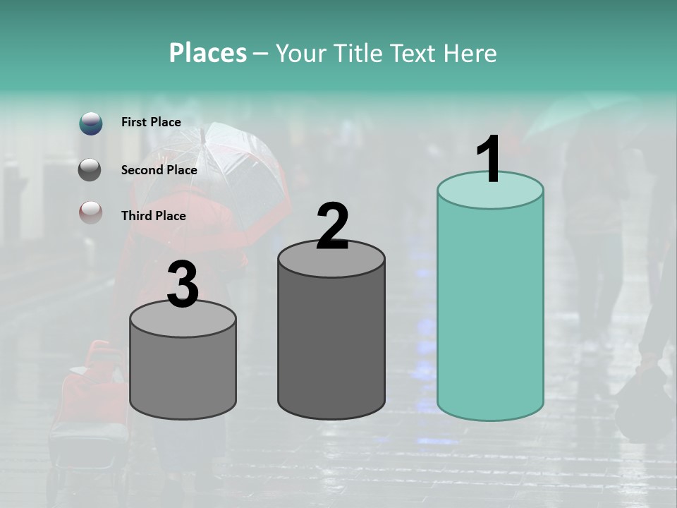 Fast Stepping Commuting PowerPoint Template