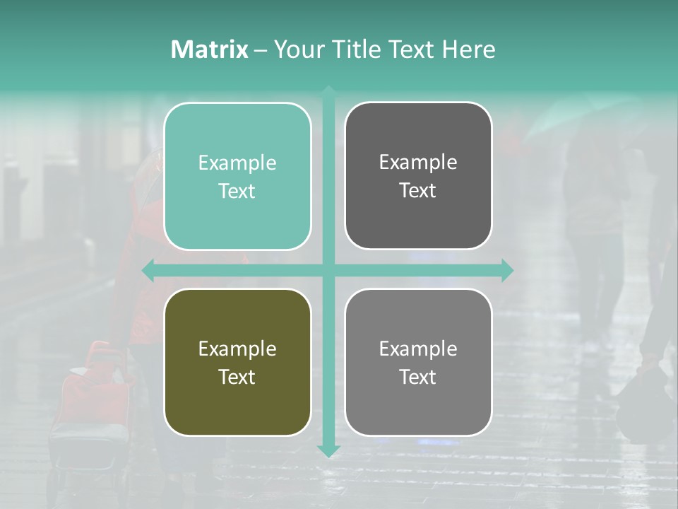 Fast Stepping Commuting PowerPoint Template