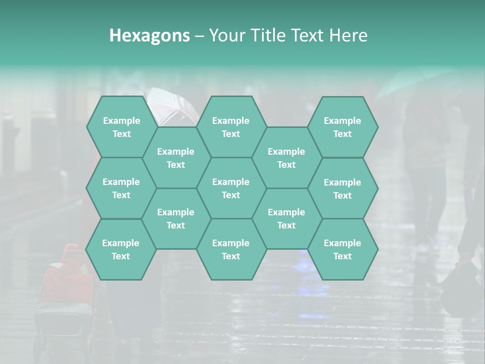 Fast Stepping Commuting PowerPoint Template