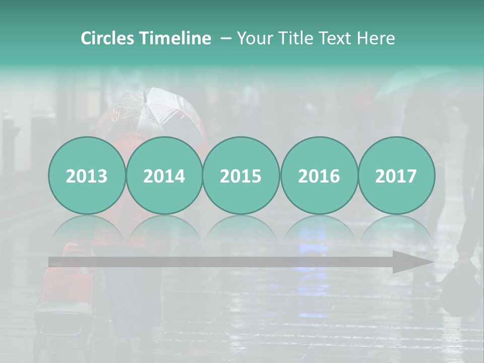 Fast Stepping Commuting PowerPoint Template