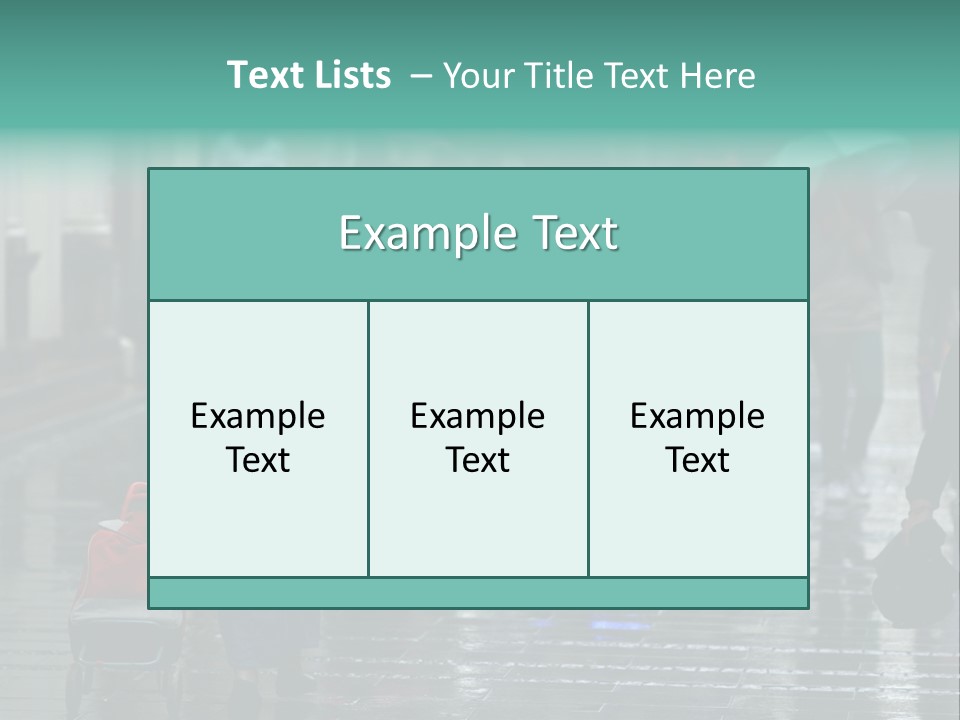 Fast Stepping Commuting PowerPoint Template