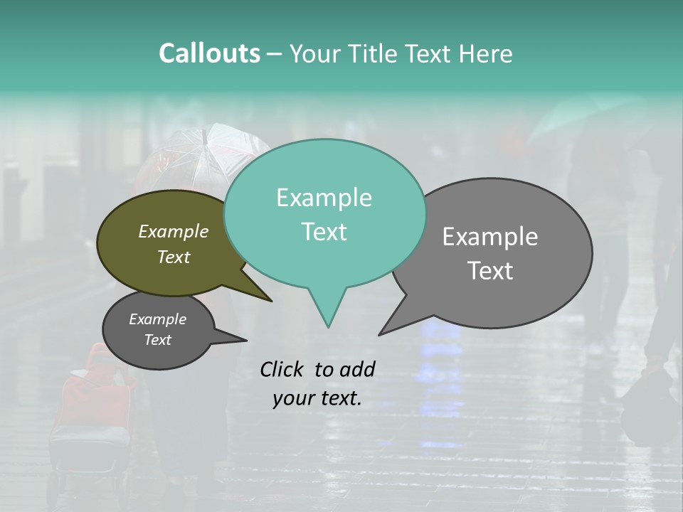 Fast Stepping Commuting PowerPoint Template