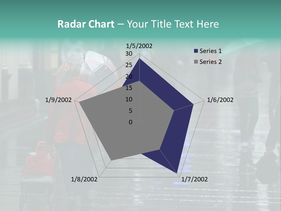 Fast Stepping Commuting PowerPoint Template