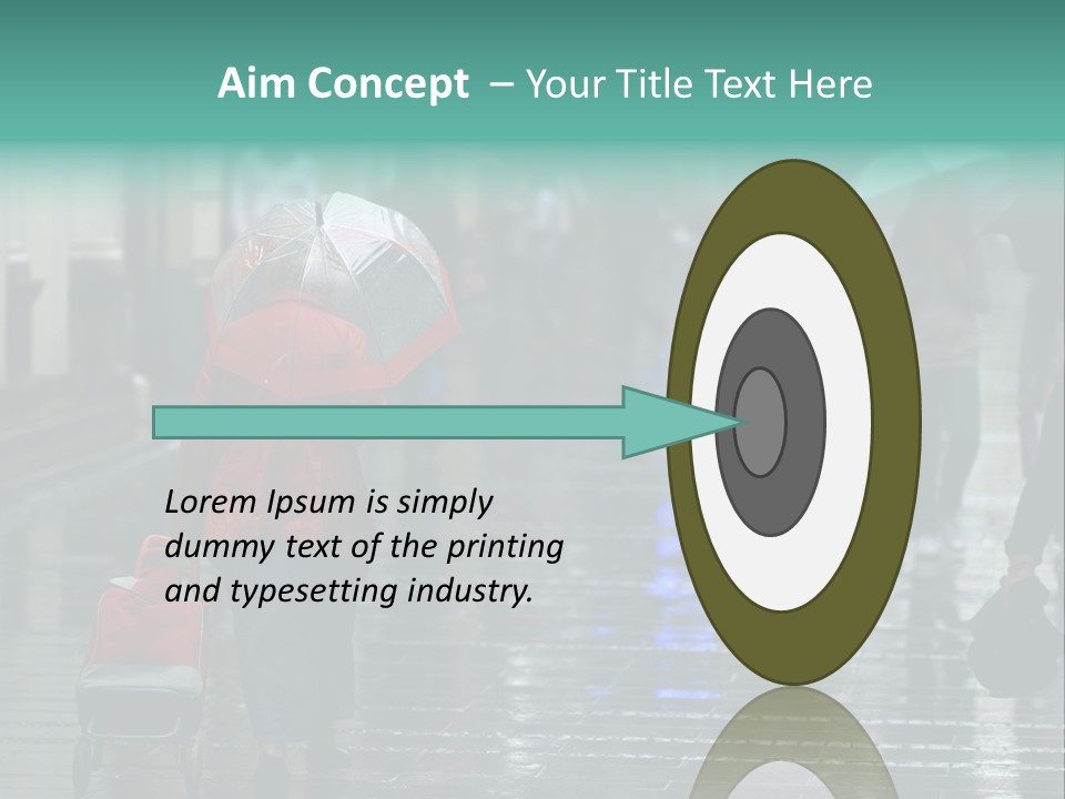 Fast Stepping Commuting PowerPoint Template