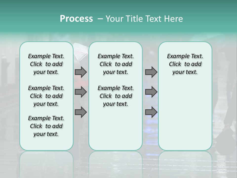 Fast Stepping Commuting PowerPoint Template