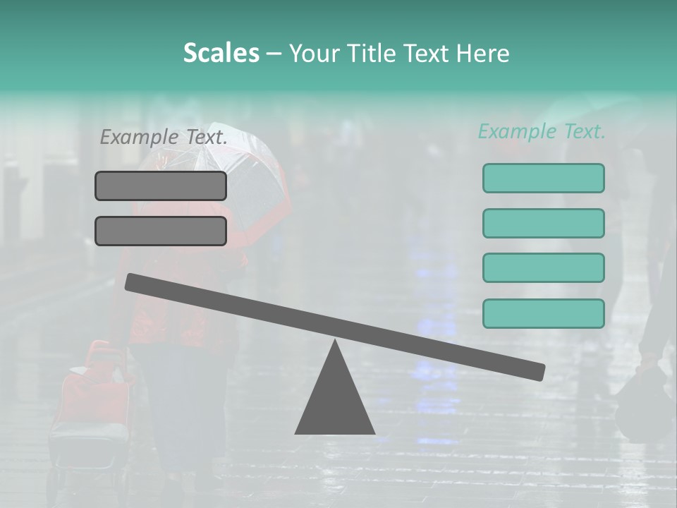 Fast Stepping Commuting PowerPoint Template