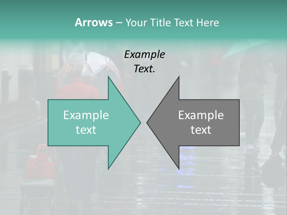 Fast Stepping Commuting PowerPoint Template
