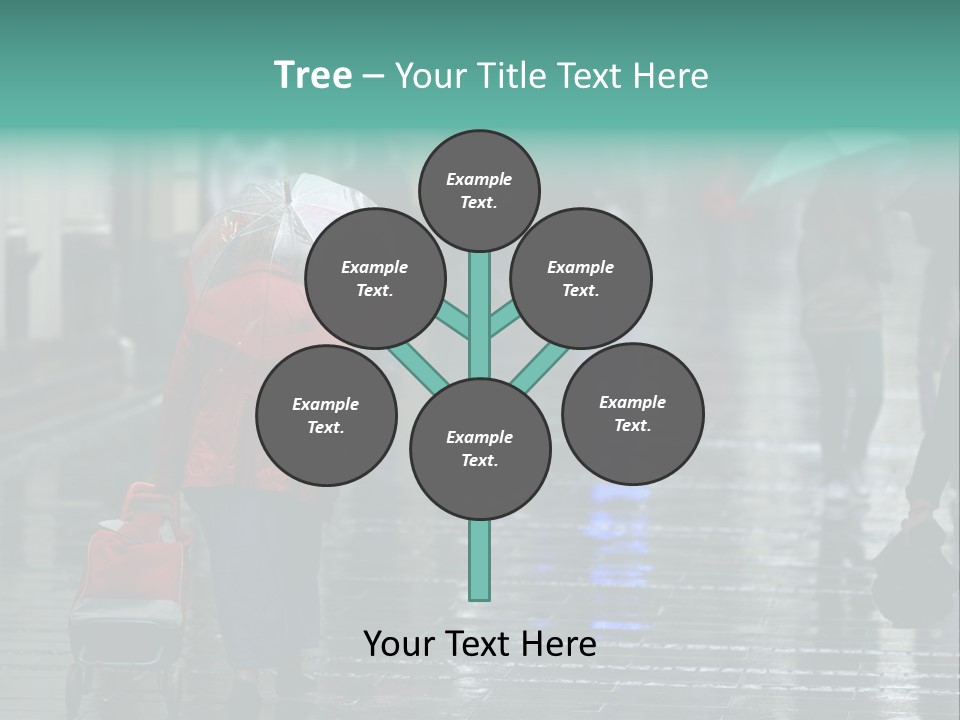 Fast Stepping Commuting PowerPoint Template