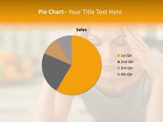 Migraine Modern Depression PowerPoint Template