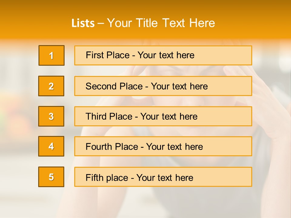 Migraine Modern Depression PowerPoint Template