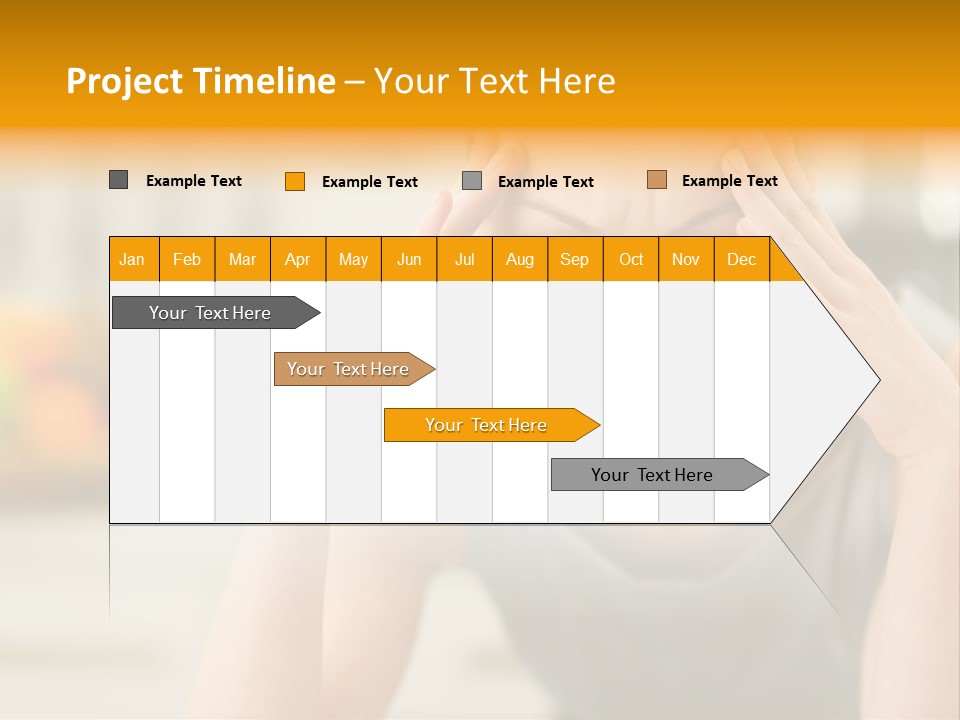 Migraine Modern Depression PowerPoint Template