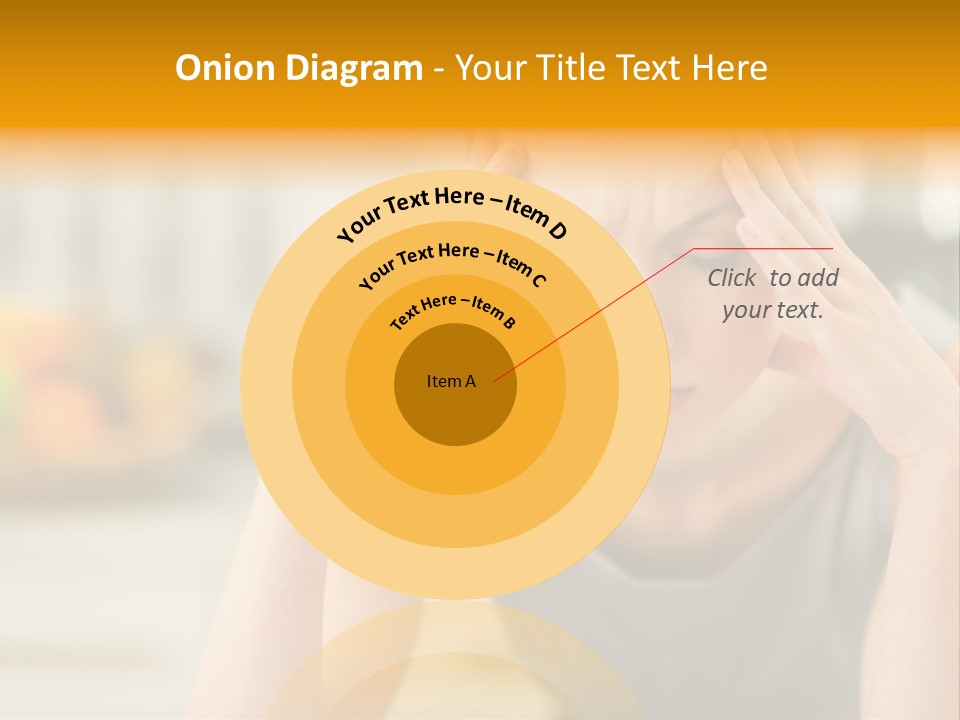 Migraine Modern Depression PowerPoint Template