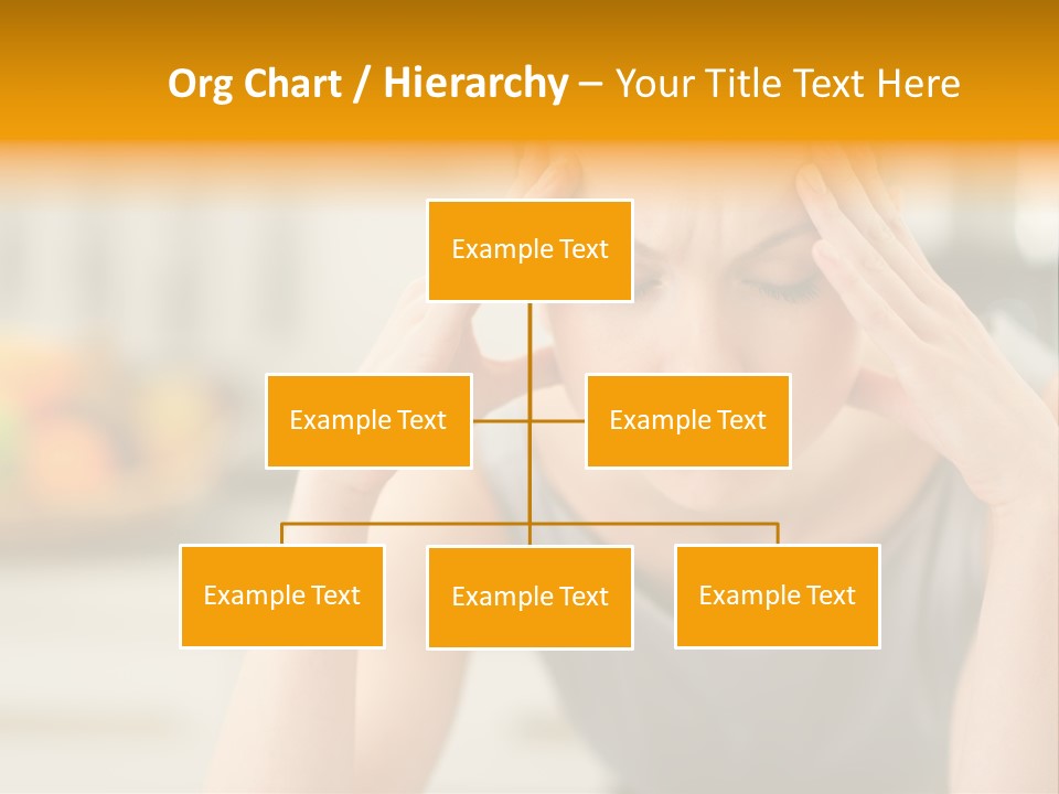 Migraine Modern Depression PowerPoint Template