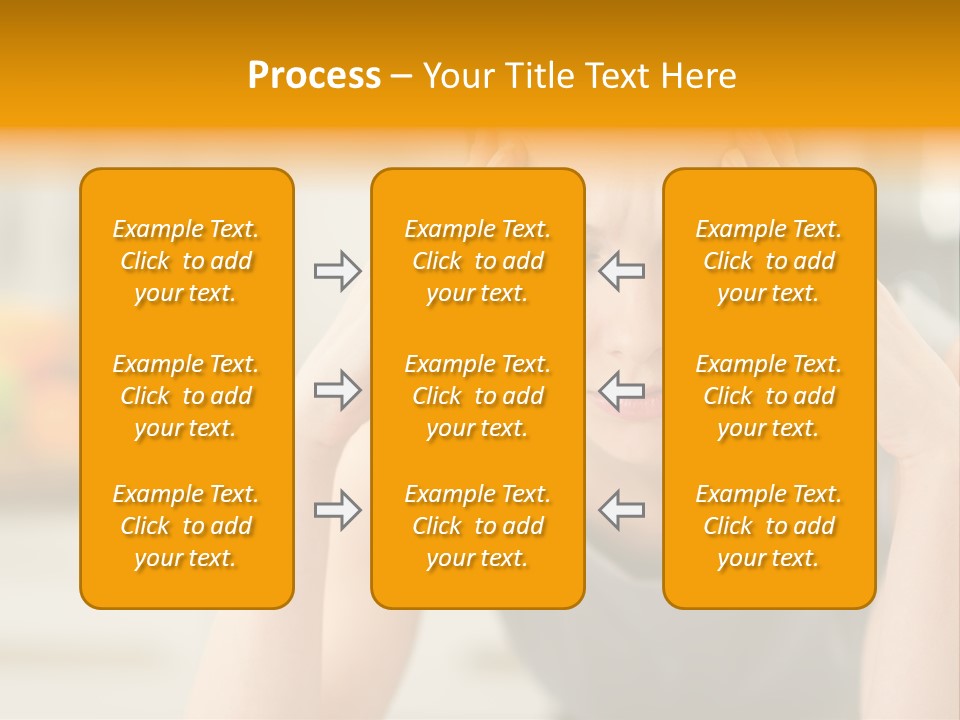 Migraine Modern Depression PowerPoint Template