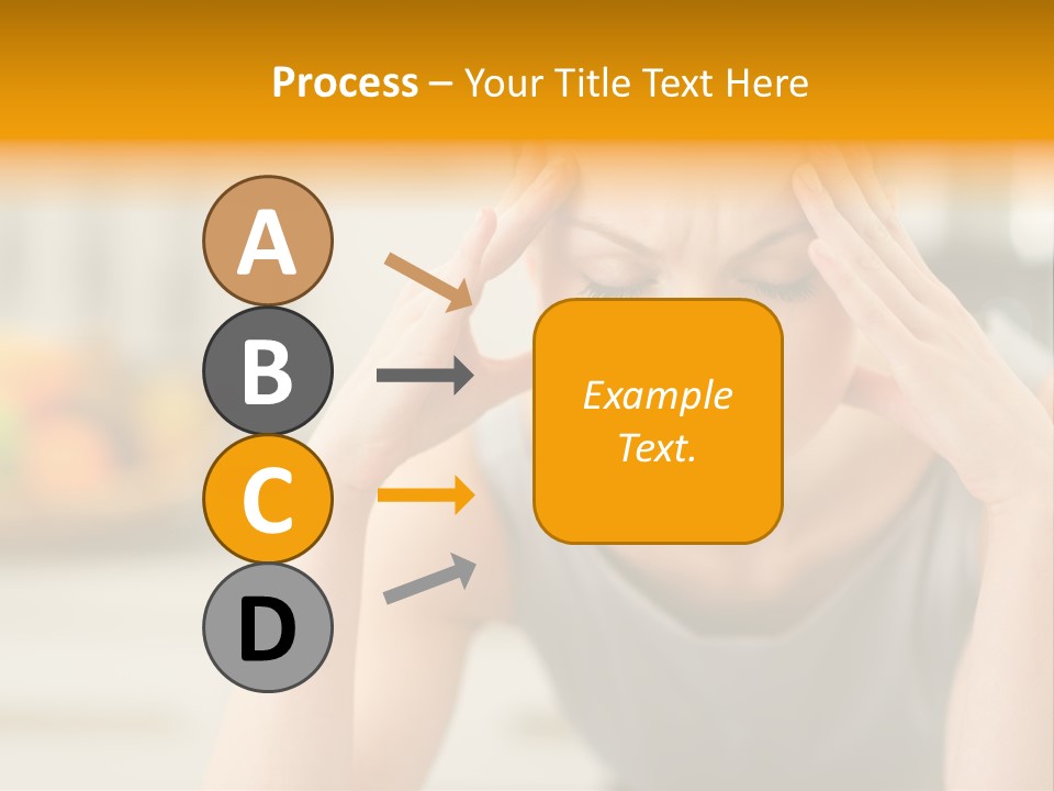 Migraine Modern Depression PowerPoint Template