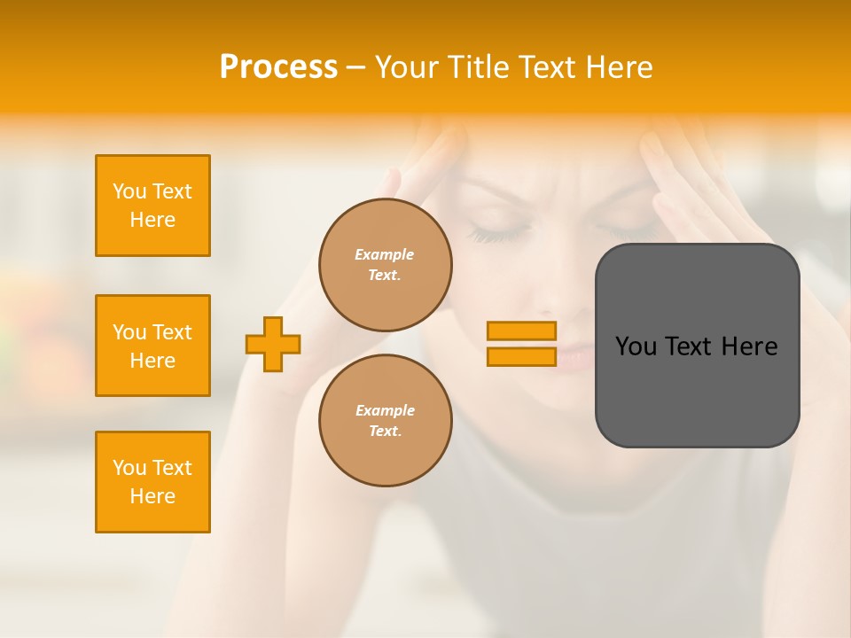 Migraine Modern Depression PowerPoint Template