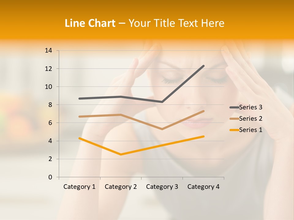 Migraine Modern Depression PowerPoint Template