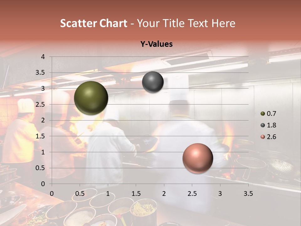 Hotel Fire Commercial Kitchen PowerPoint Template