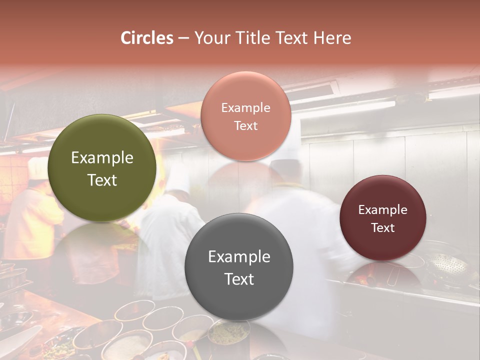 Hotel Fire Commercial Kitchen PowerPoint Template