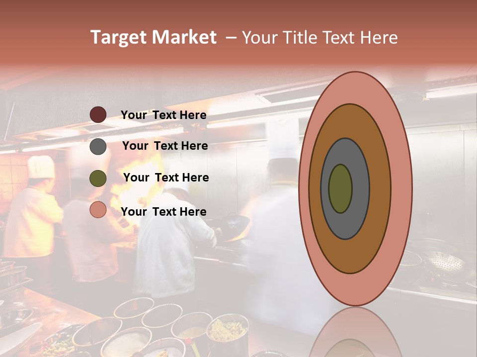 Hotel Fire Commercial Kitchen PowerPoint Template