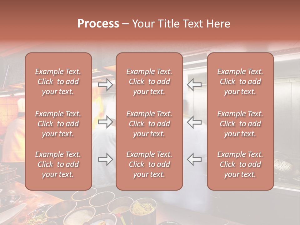 Hotel Fire Commercial Kitchen PowerPoint Template