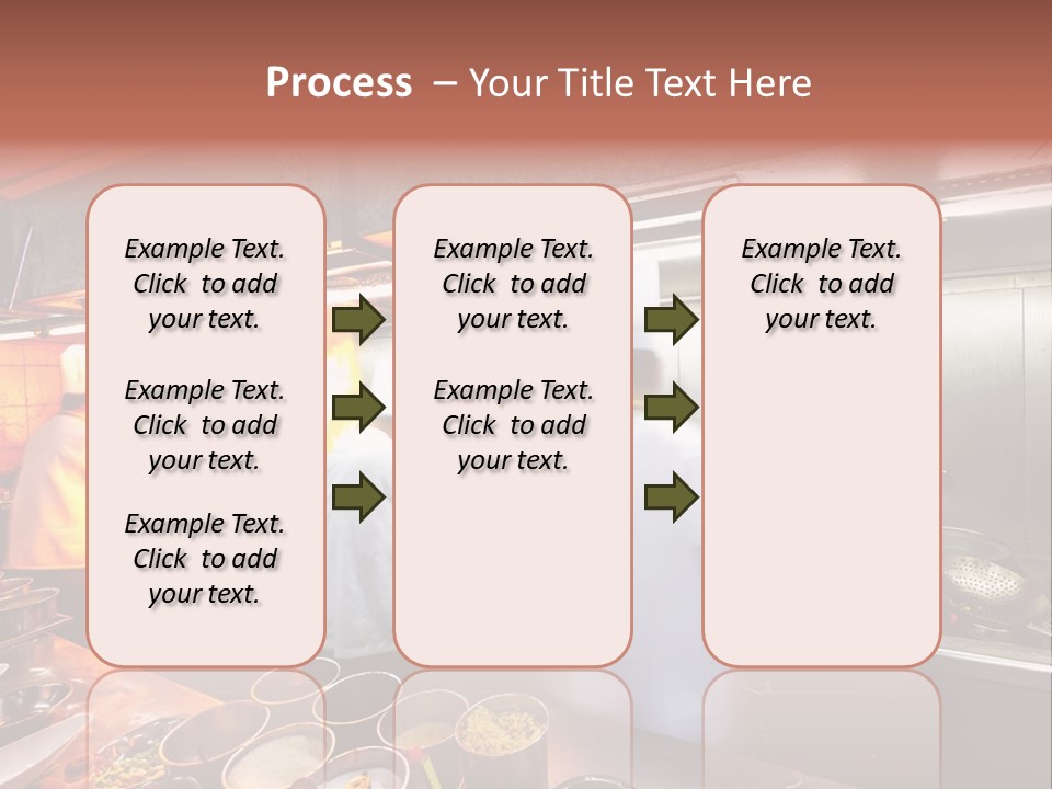 Hotel Fire Commercial Kitchen PowerPoint Template