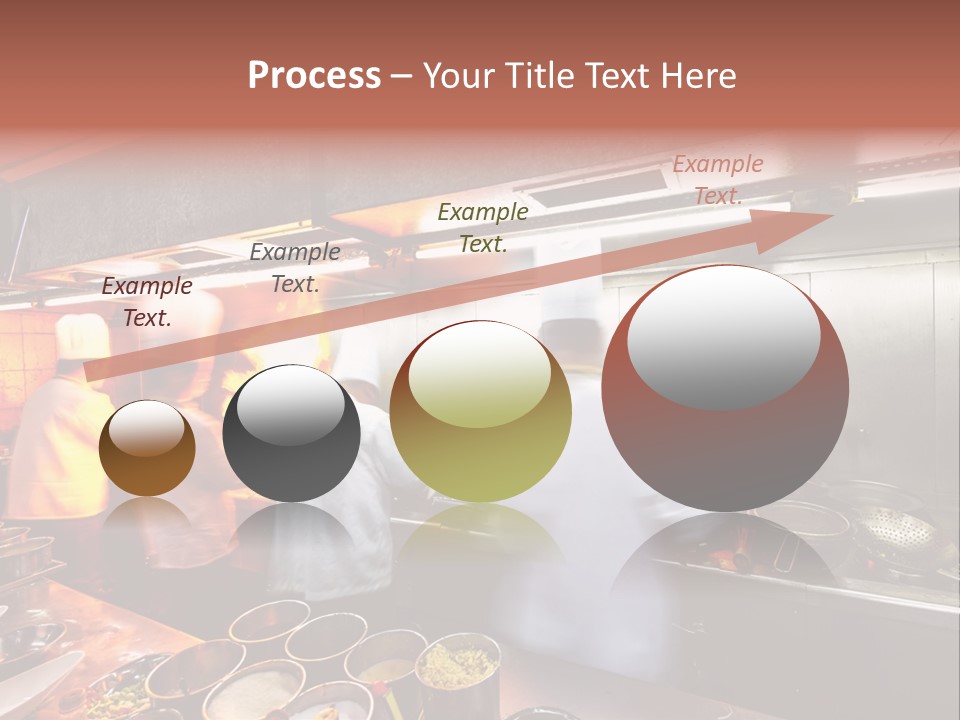 Hotel Fire Commercial Kitchen PowerPoint Template