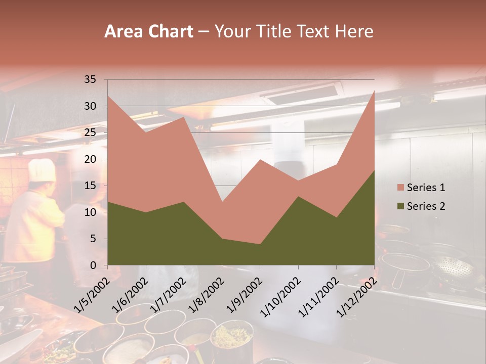 Hotel Fire Commercial Kitchen PowerPoint Template
