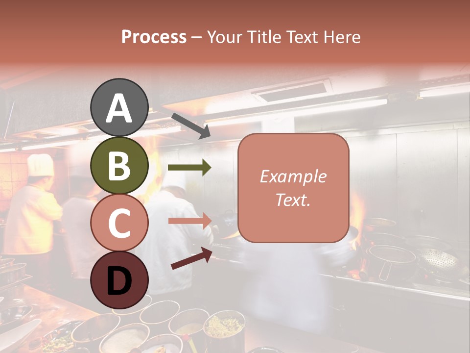 Hotel Fire Commercial Kitchen PowerPoint Template