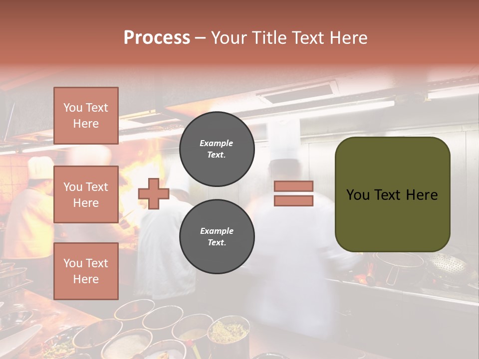 Hotel Fire Commercial Kitchen PowerPoint Template