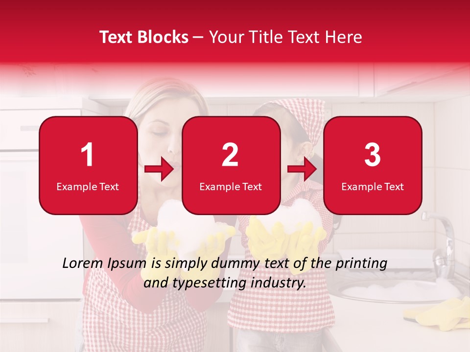 Blowing Leisure Activity Domestic PowerPoint Template