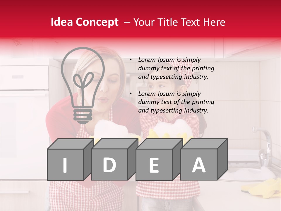 Blowing Leisure Activity Domestic PowerPoint Template