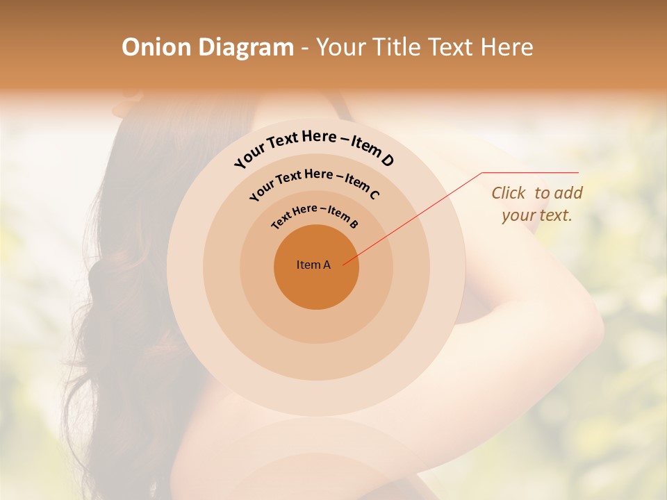 Care Ends Curly PowerPoint Template