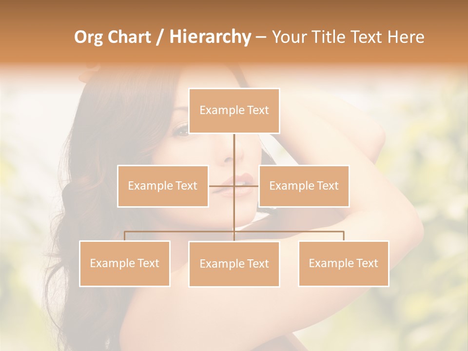 Care Ends Curly PowerPoint Template