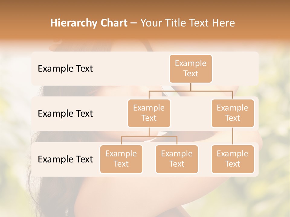 Care Ends Curly PowerPoint Template