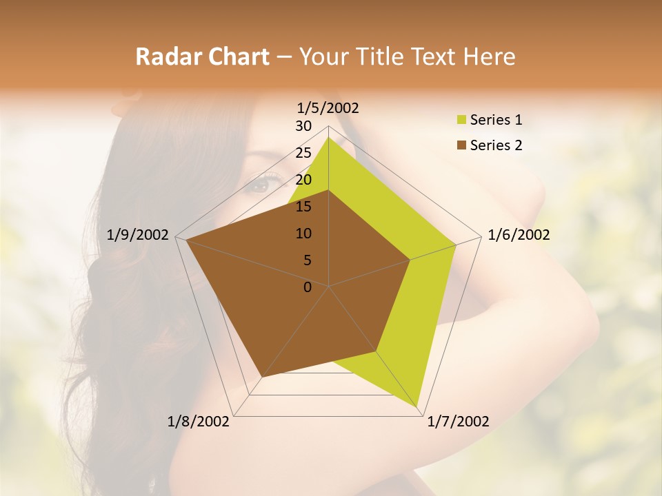 Care Ends Curly PowerPoint Template