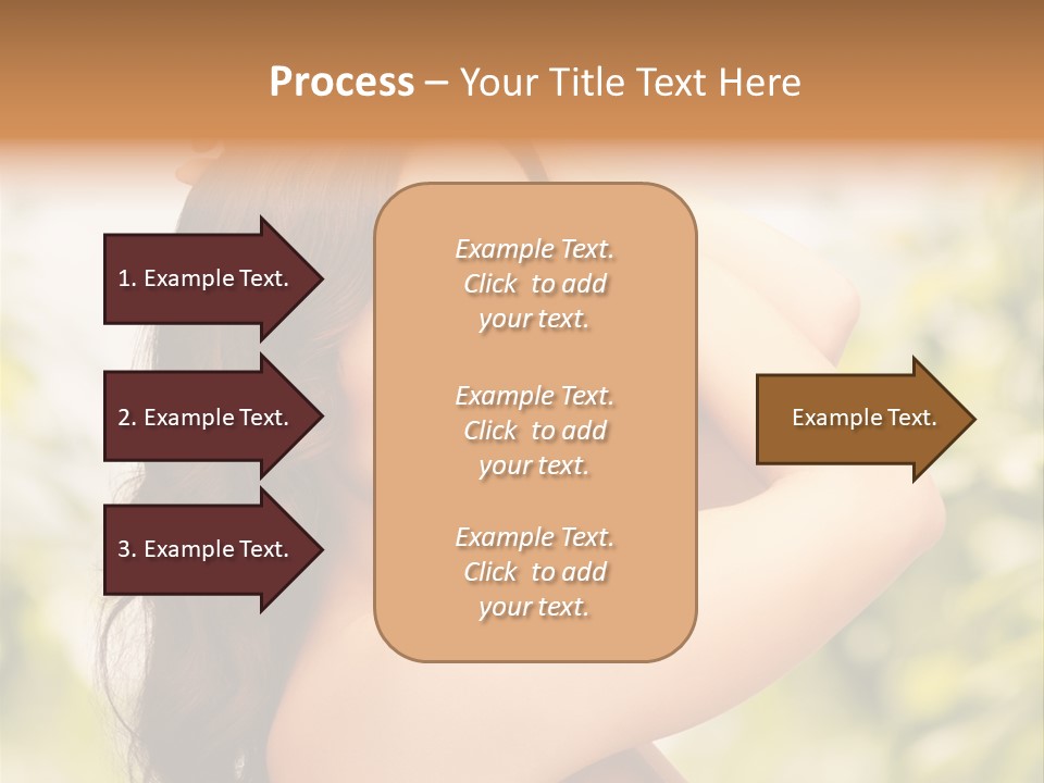 Care Ends Curly PowerPoint Template