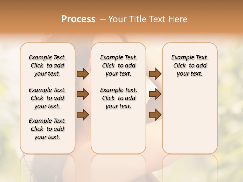 Care Ends Curly PowerPoint Template