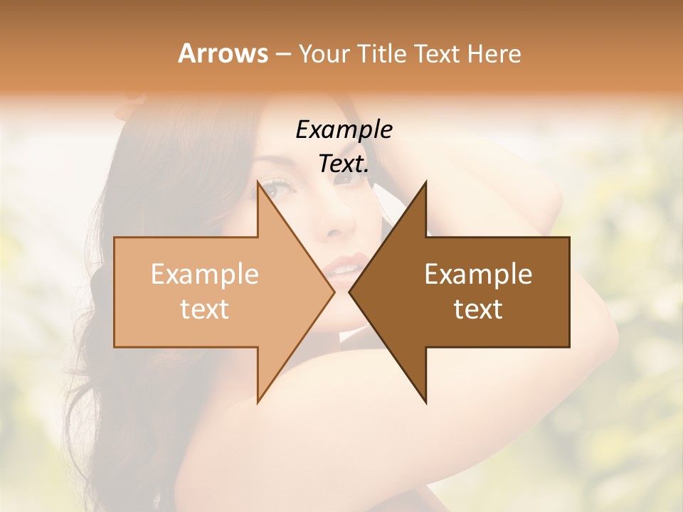 Care Ends Curly PowerPoint Template