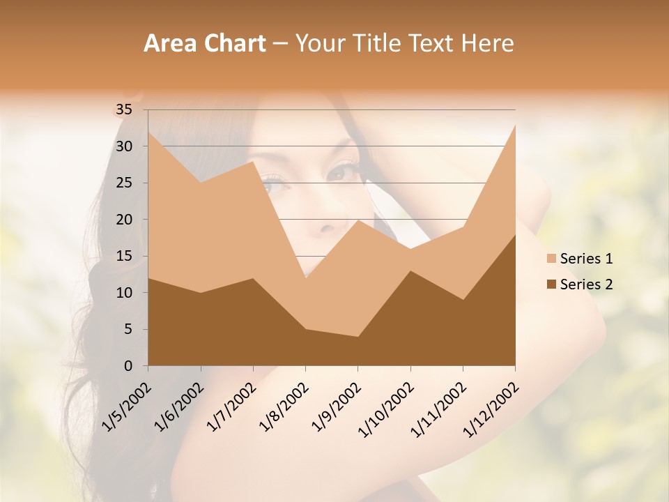 Care Ends Curly PowerPoint Template