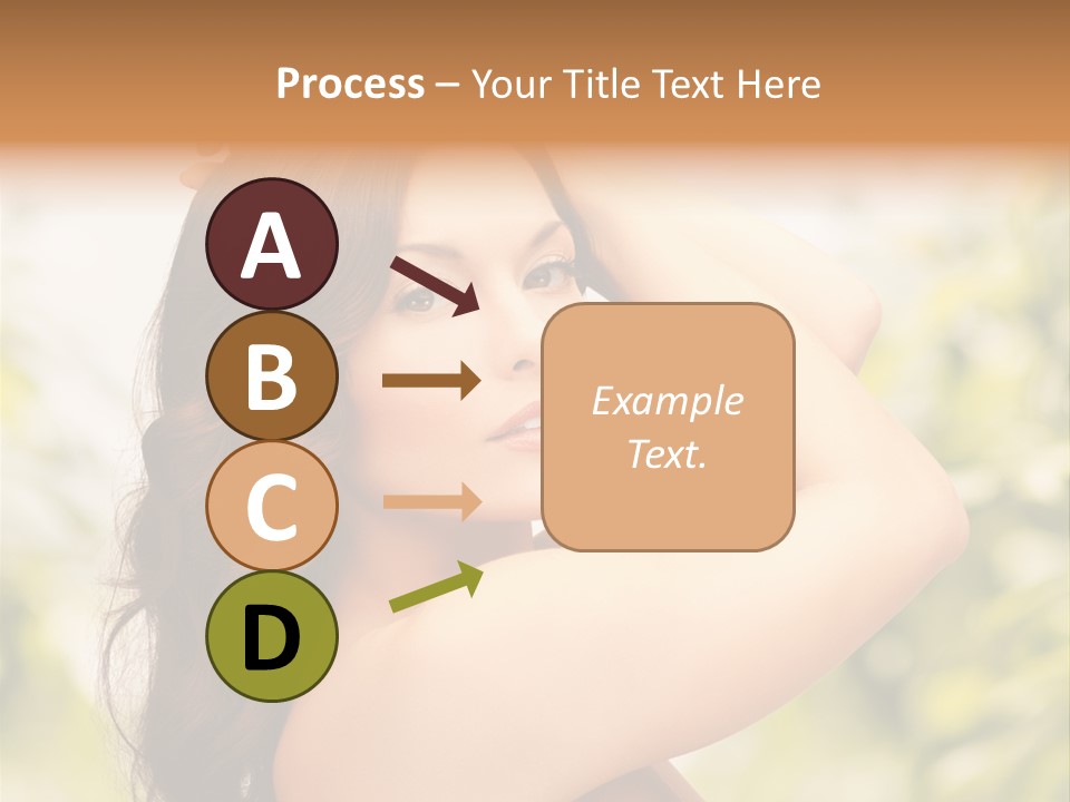 Care Ends Curly PowerPoint Template