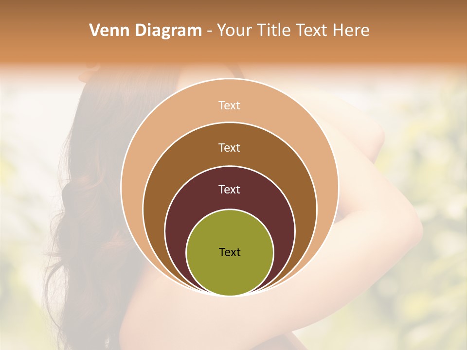 Care Ends Curly PowerPoint Template