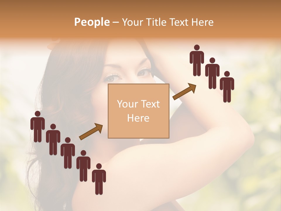 Care Ends Curly PowerPoint Template