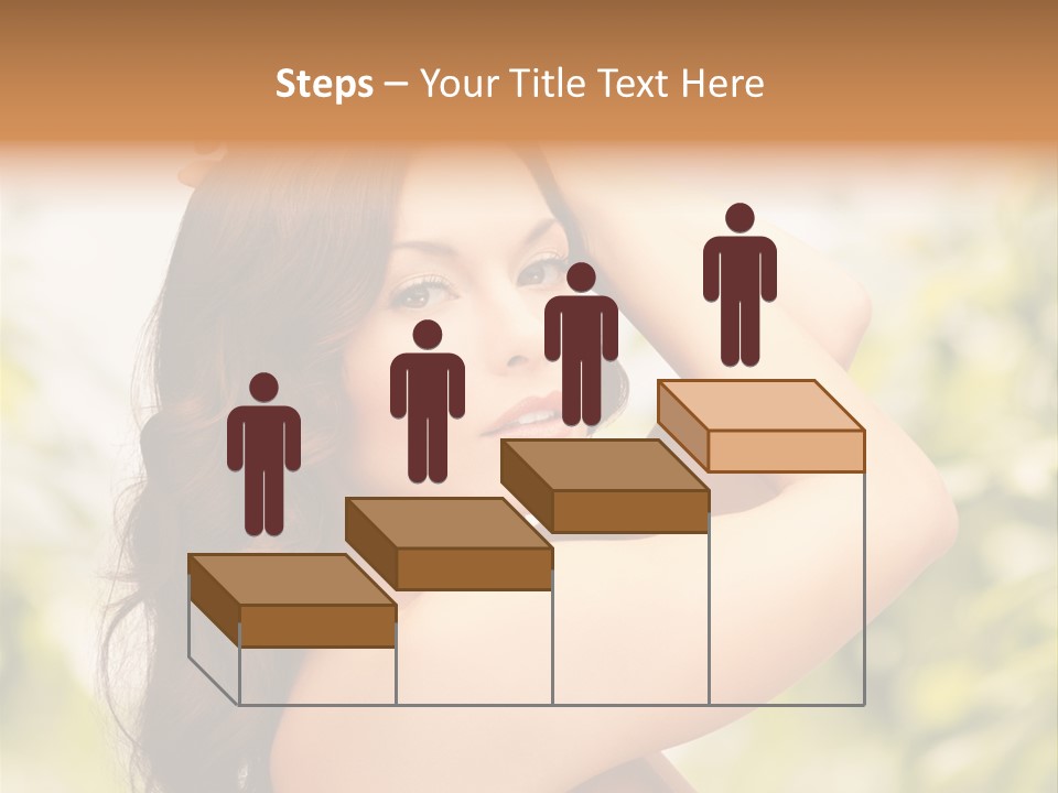 Care Ends Curly PowerPoint Template