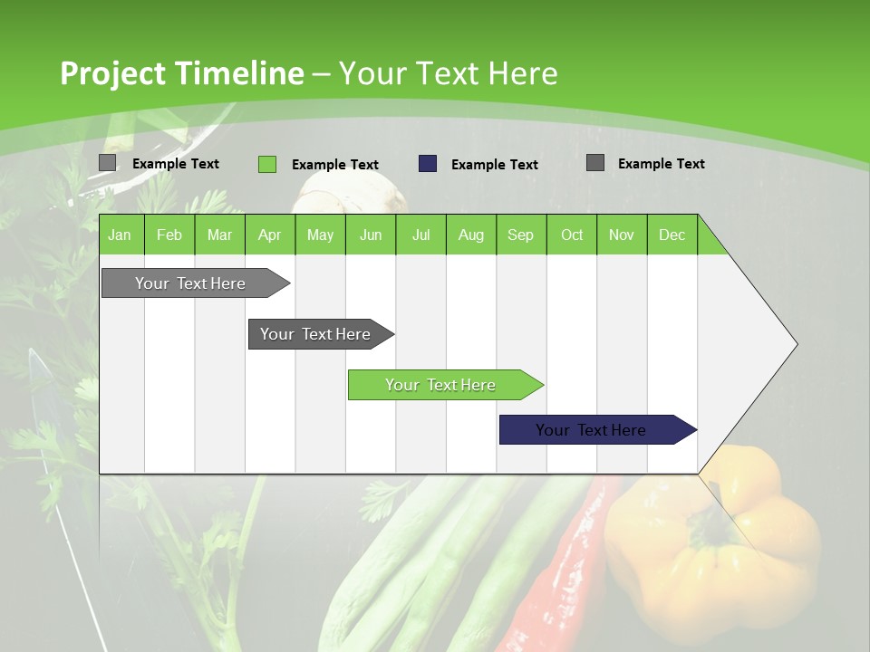 Food And Drink Vegan Food Studio Shot PowerPoint Template