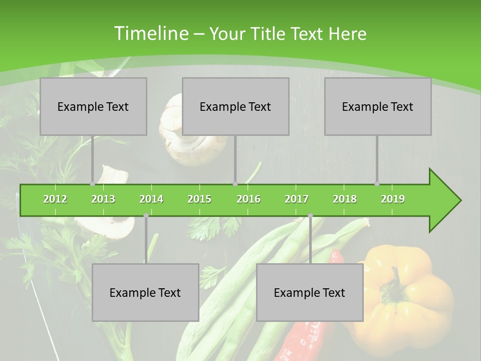 Food And Drink Vegan Food Studio Shot PowerPoint Template