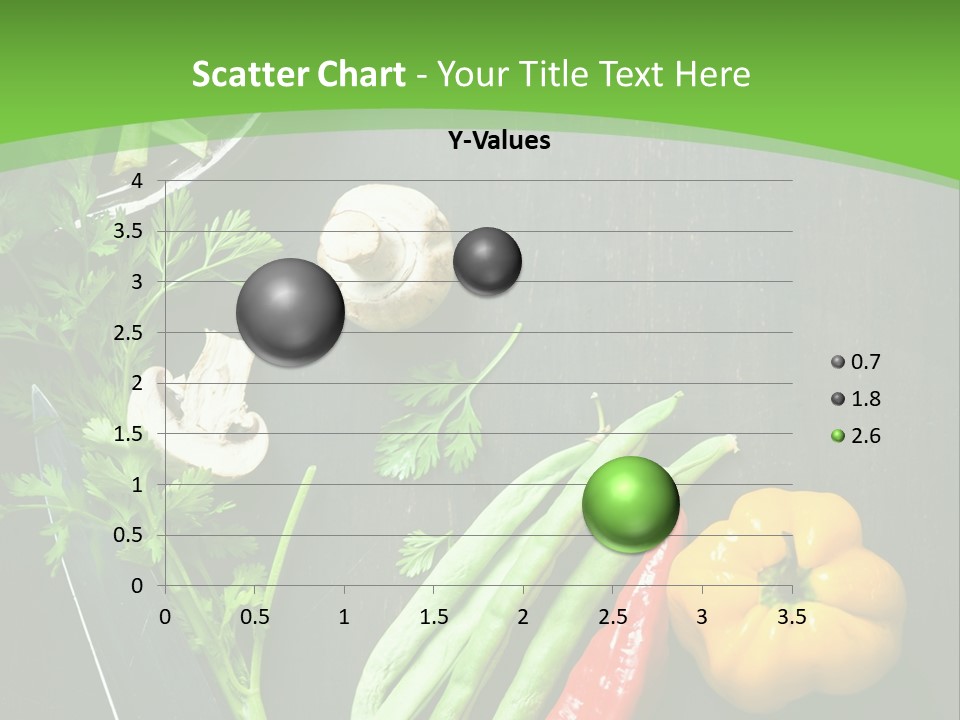 Food And Drink Vegan Food Studio Shot PowerPoint Template