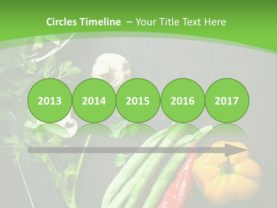 Food And Drink Vegan Food Studio Shot PowerPoint Template