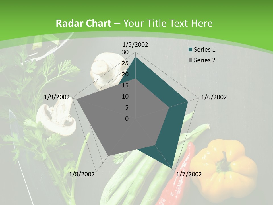 Food And Drink Vegan Food Studio Shot PowerPoint Template